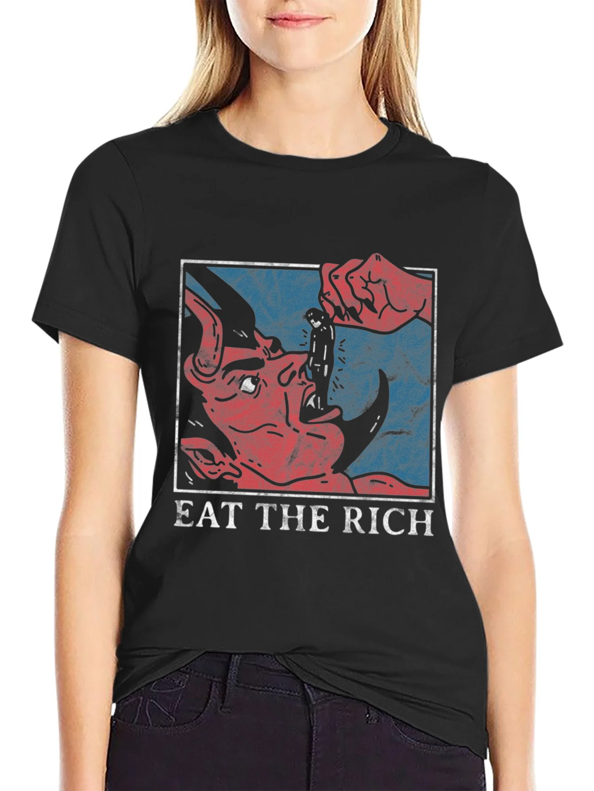 Eat the Rich Graphic T-Shirt product image 5
