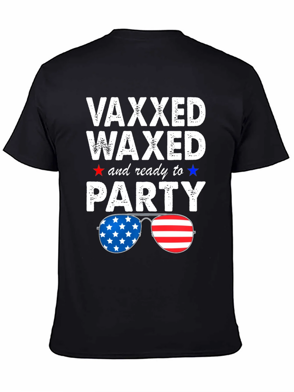 Vaxxed Waxed & Ready to Party Patriotic Tee product image 7