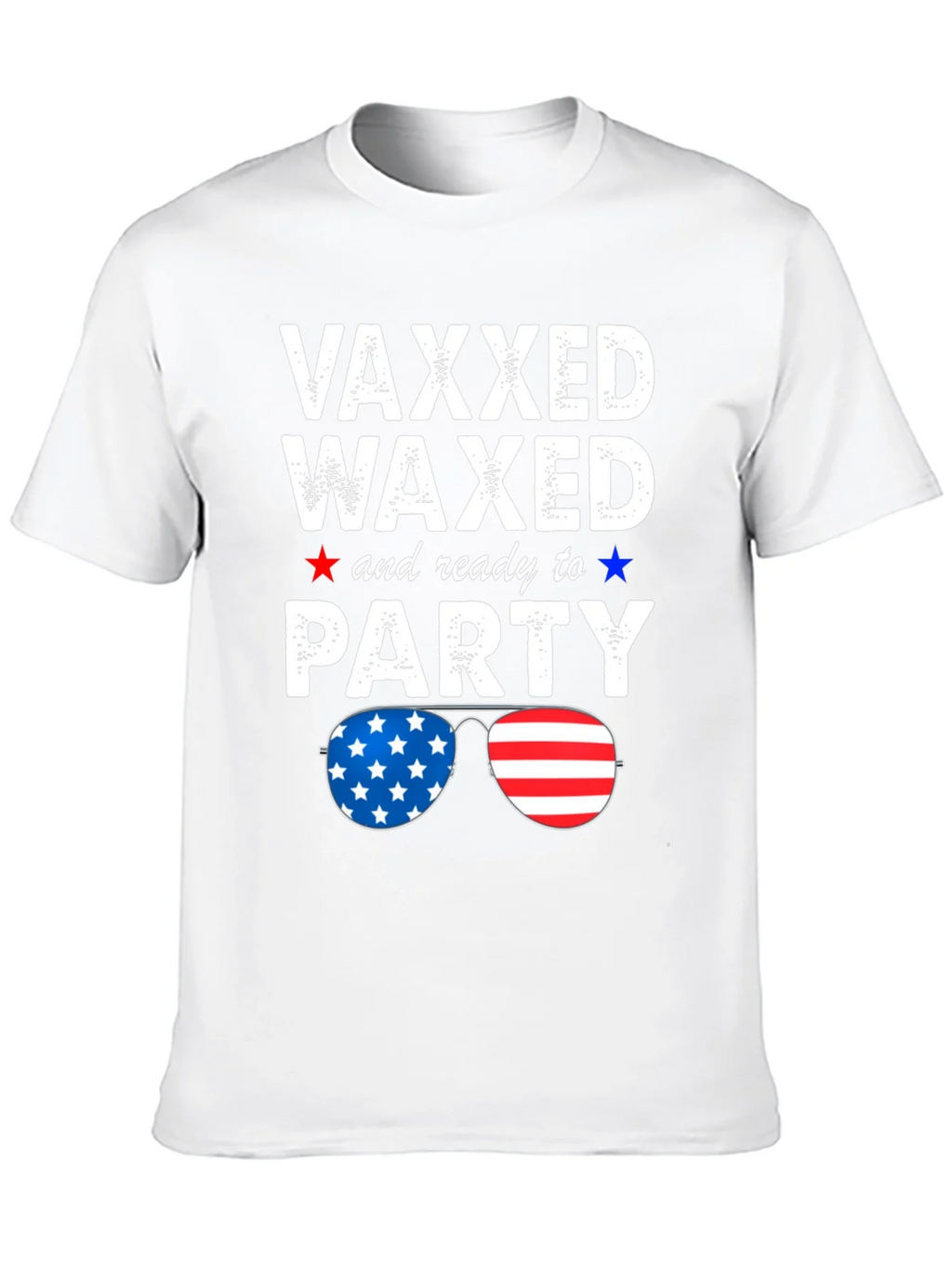 Vaxxed Waxed & Ready to Party Patriotic Tee product image 12