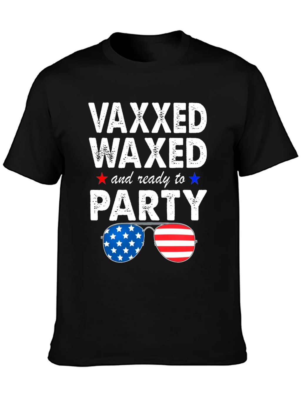 Vaxxed Waxed & Ready to Party Patriotic Tee product image 6