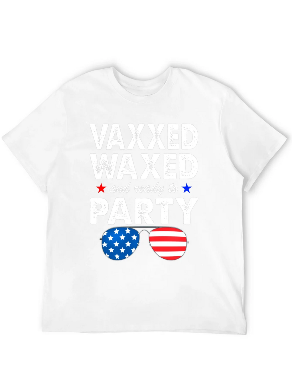 Vaxxed Waxed & Ready to Party Patriotic Tee product image 3