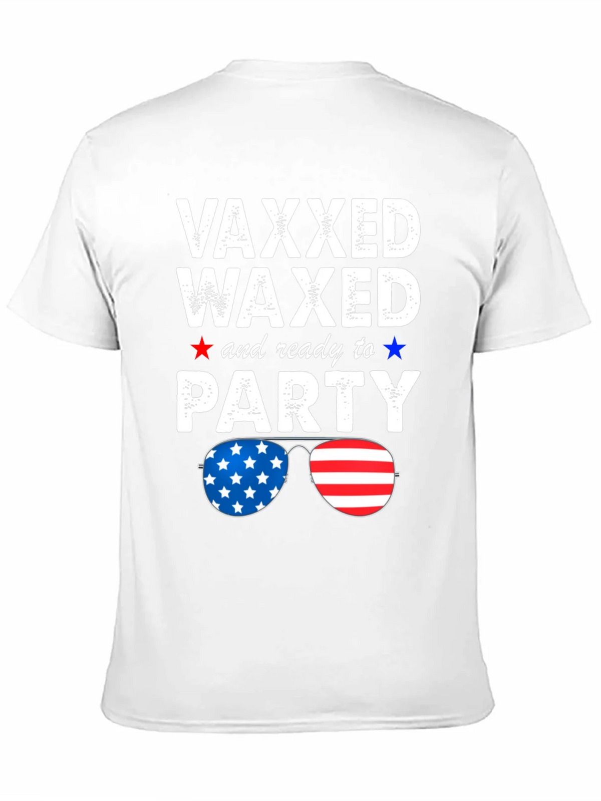Vaxxed Waxed & Ready to Party Patriotic Tee product image 2