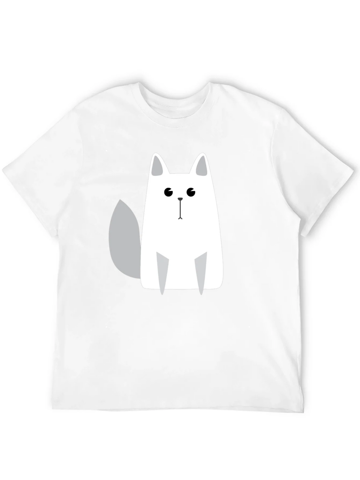 Cool Cat Graphic Print Black T-Shirt product image 3
