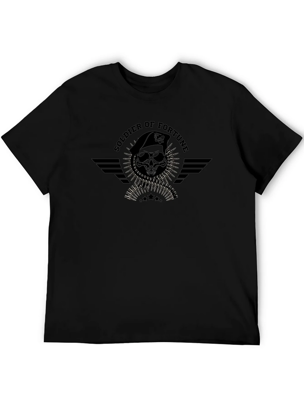 Soldier of Fortune Black T-Shirt product image 8