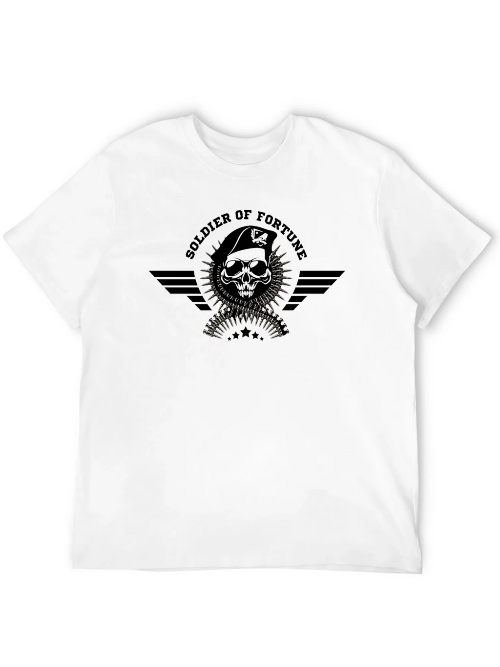 Soldier of Fortune Black T-Shirt product image 3