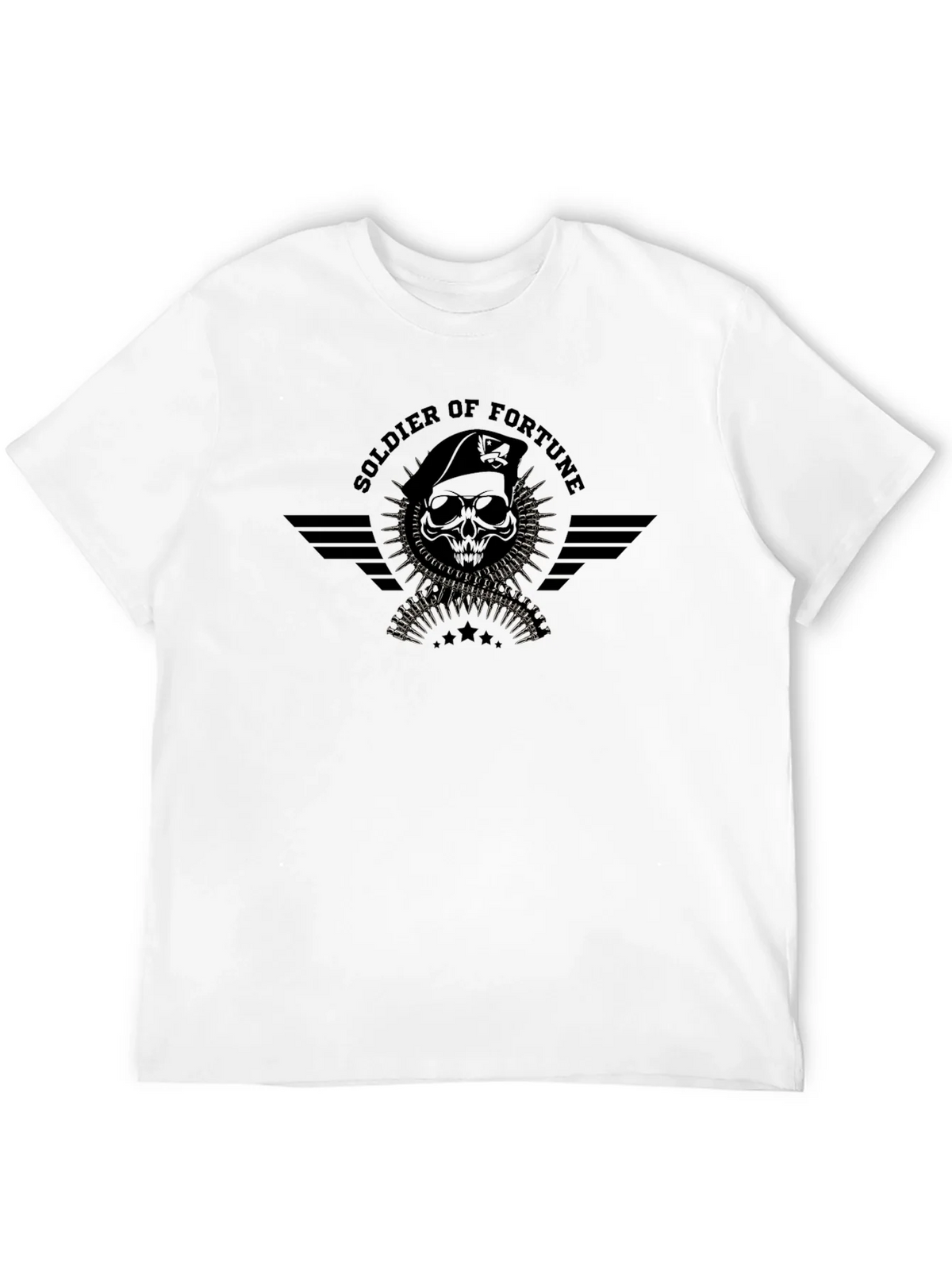 Soldier of Fortune Black T-Shirt product image 3