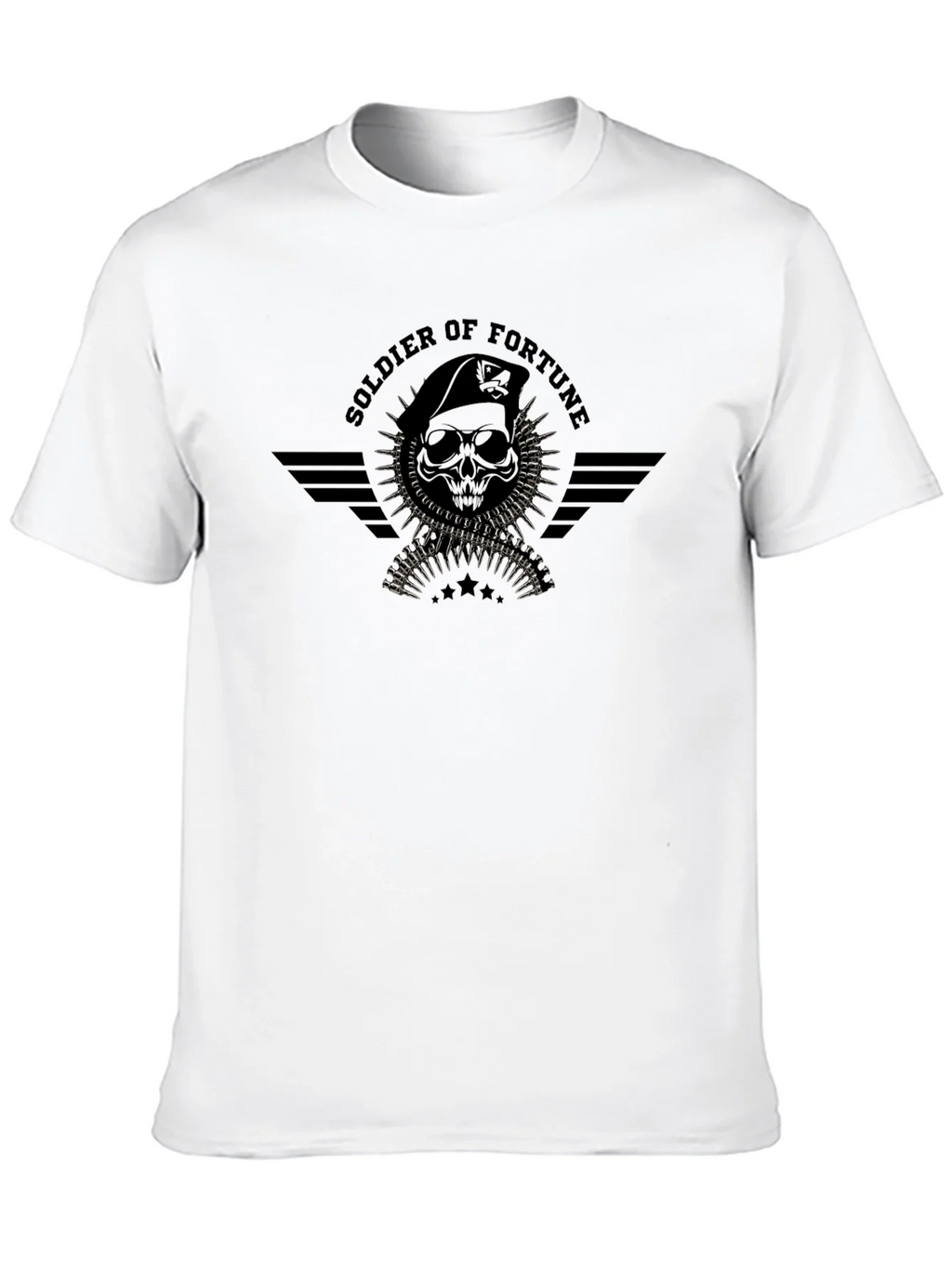 Soldier of Fortune Black T-Shirt product image 12