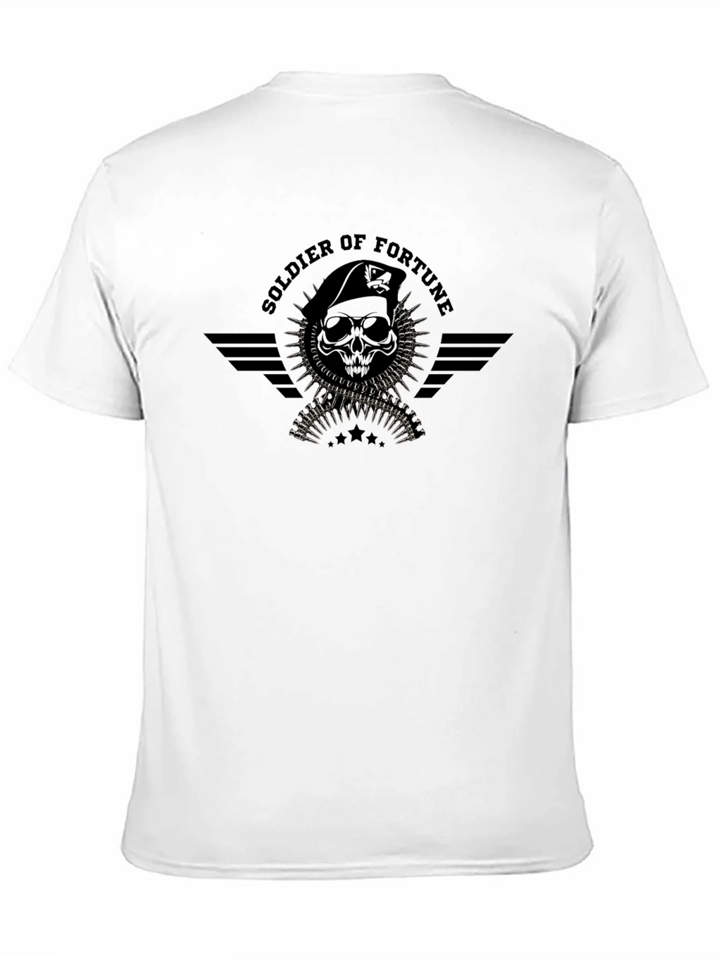 Soldier of Fortune Black T-Shirt product image 2