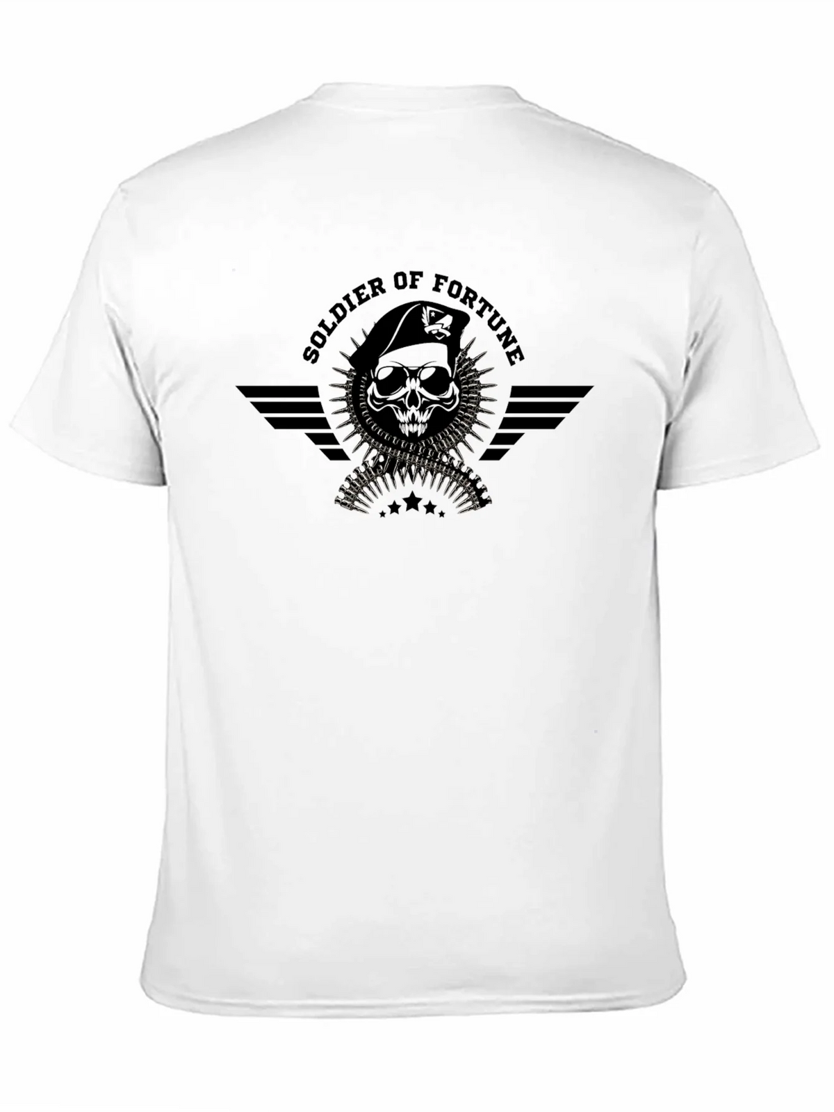 Soldier of Fortune Black T-Shirt product image 2
