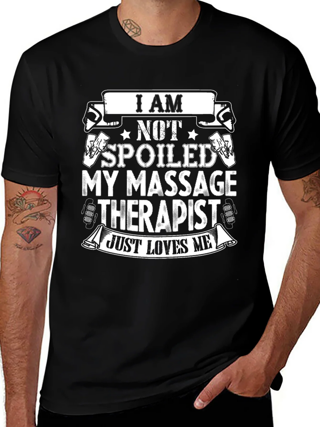 Massage Therapist Lovers T-Shirt product image 1