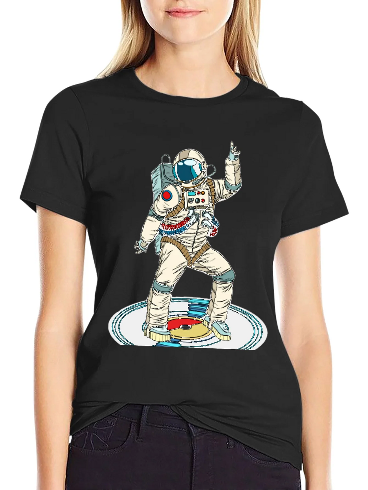 Astronaut DJ Graphic Tee product image 5