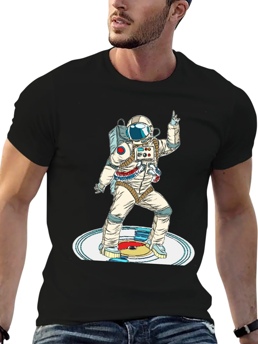 Astronaut DJ Graphic Tee product image 9