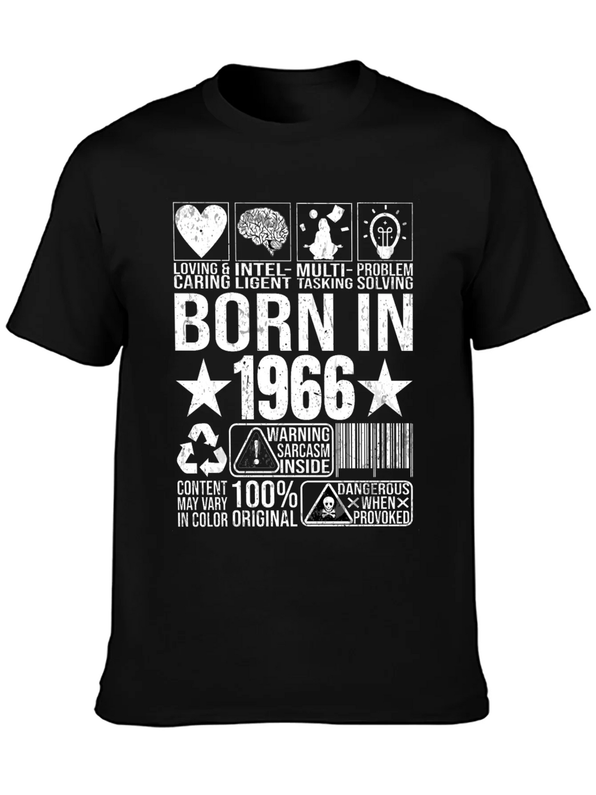 Born In 1966 T-Shirt product image 6