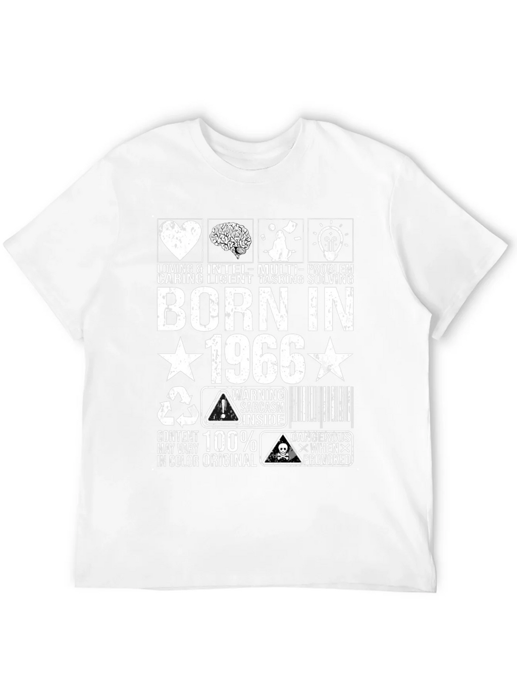 Born In 1966 T-Shirt product image 3