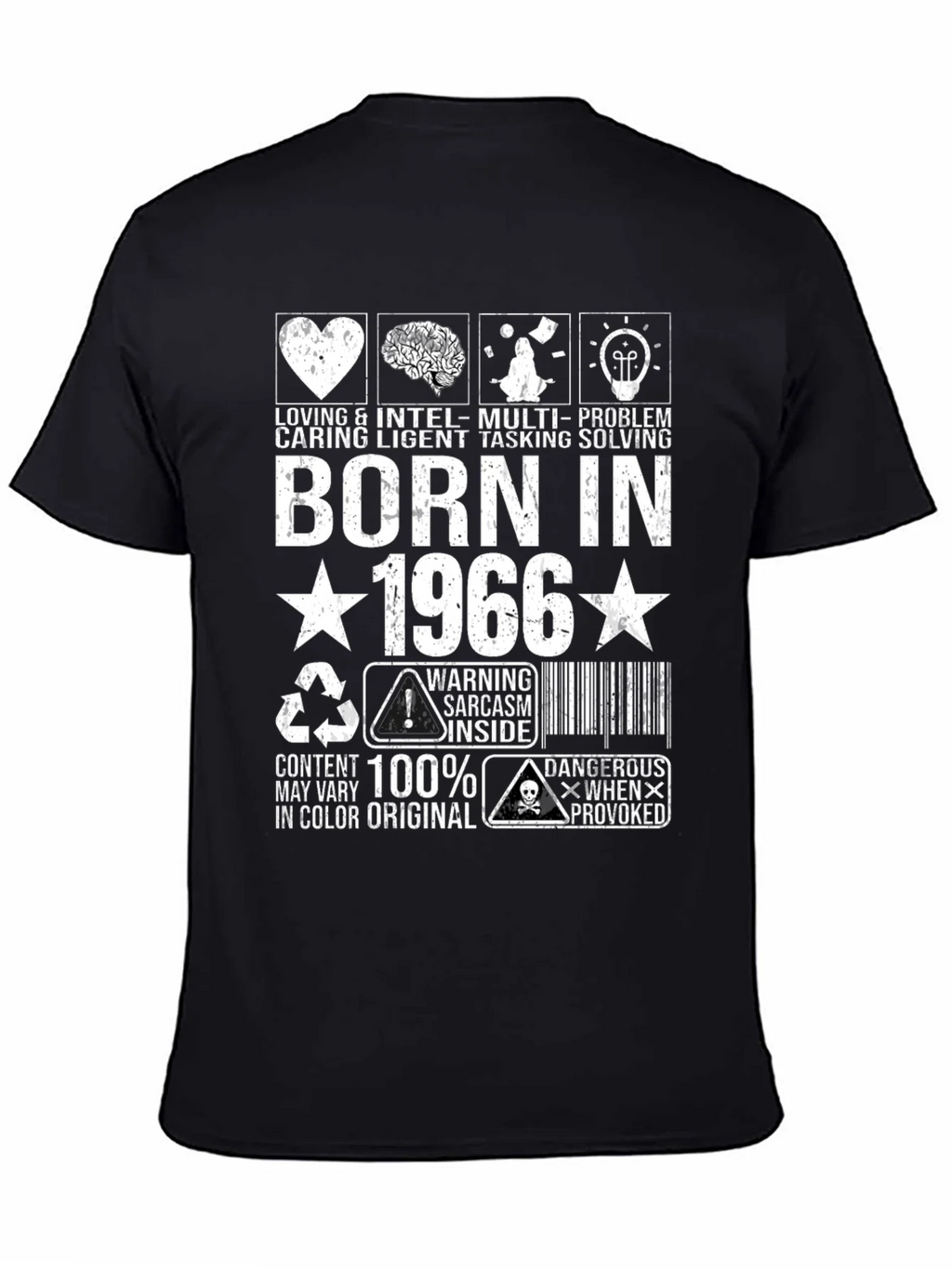 Born In 1966 T-Shirt product image 7