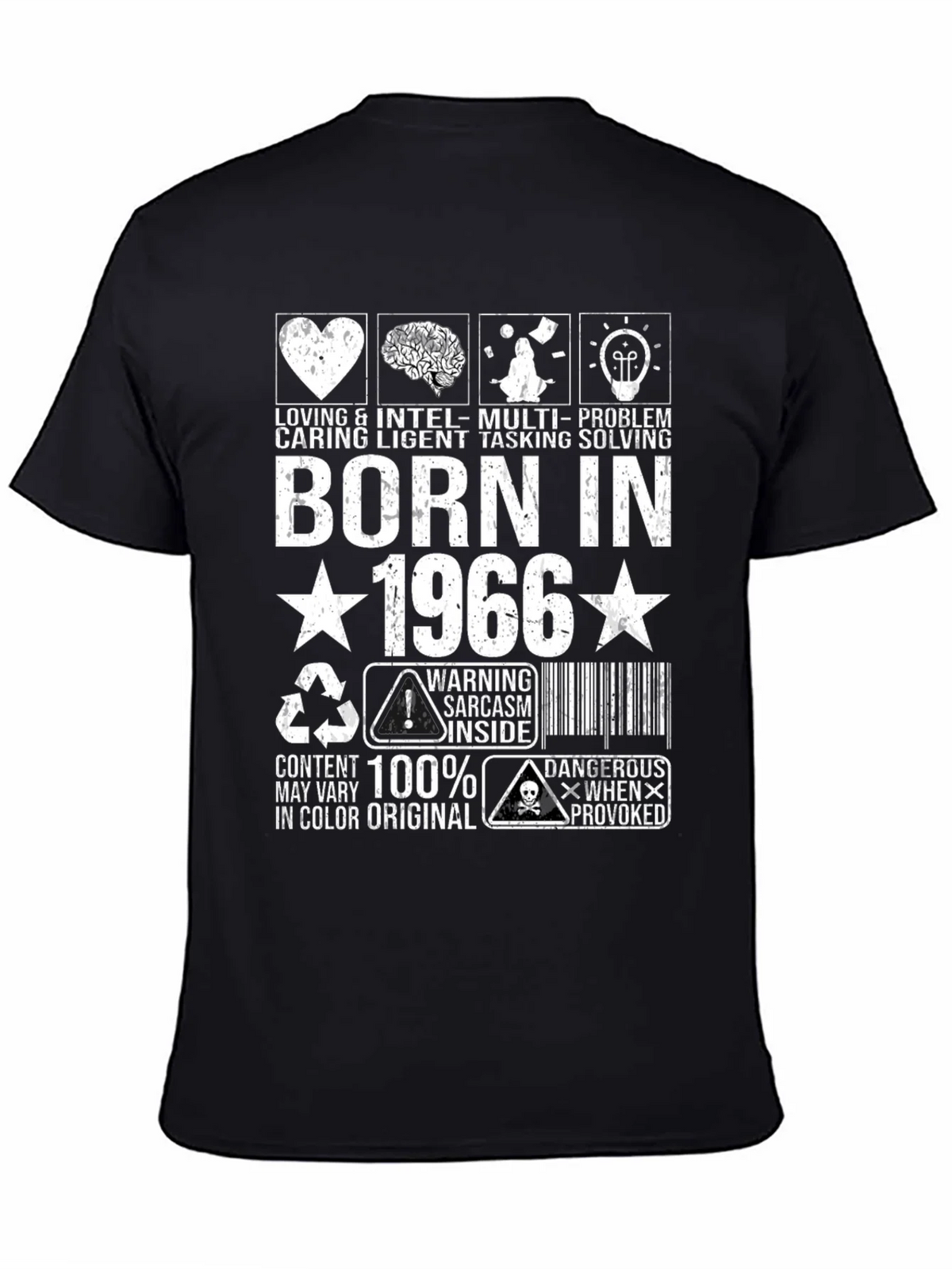 Born In 1966 T-Shirt product image 7