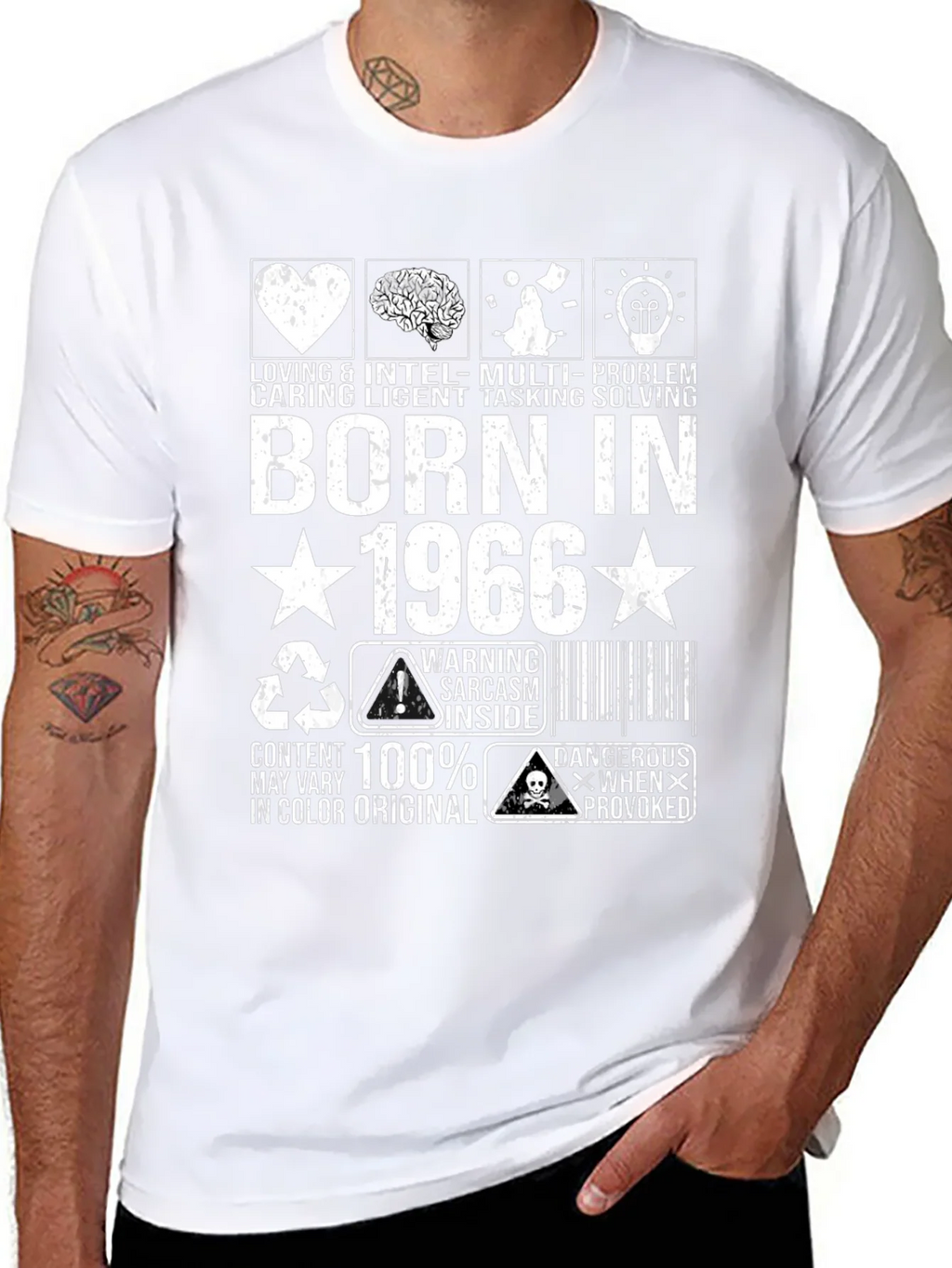 Born In 1966 T-Shirt product image 10