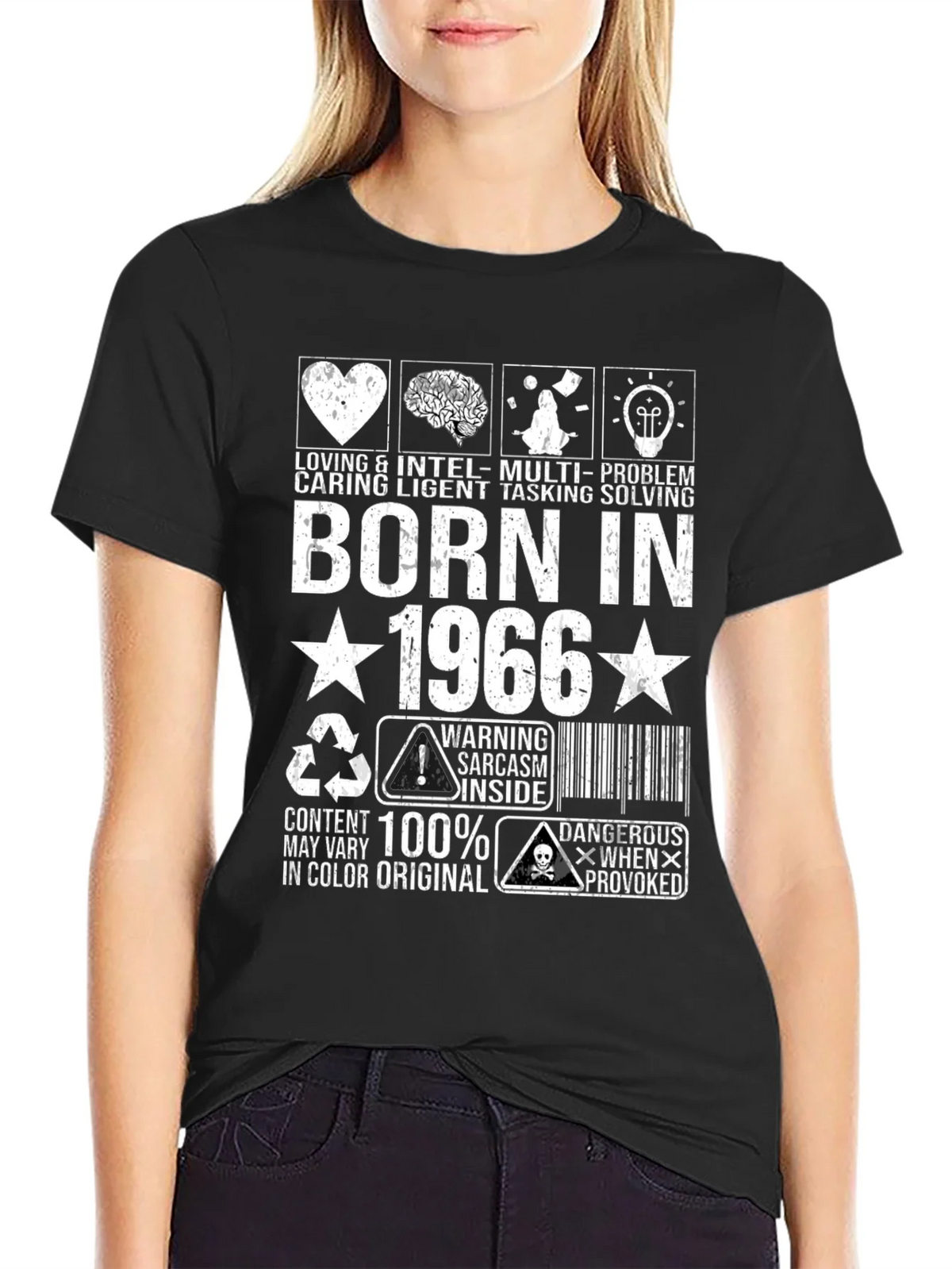 Born In 1966 T-Shirt product image 5