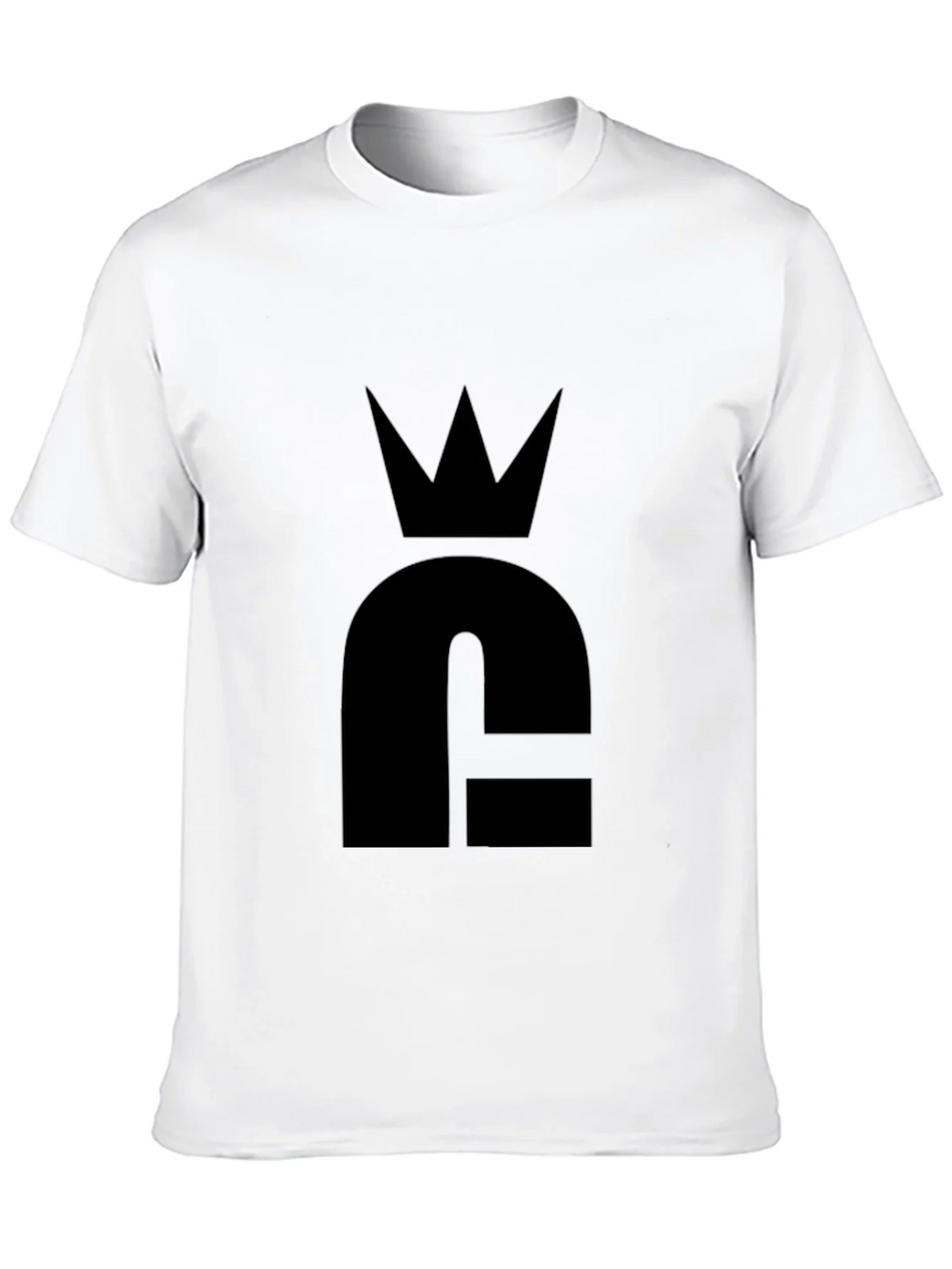 Crown Logo Black T-Shirt - Stylish & Minimalist product image 12