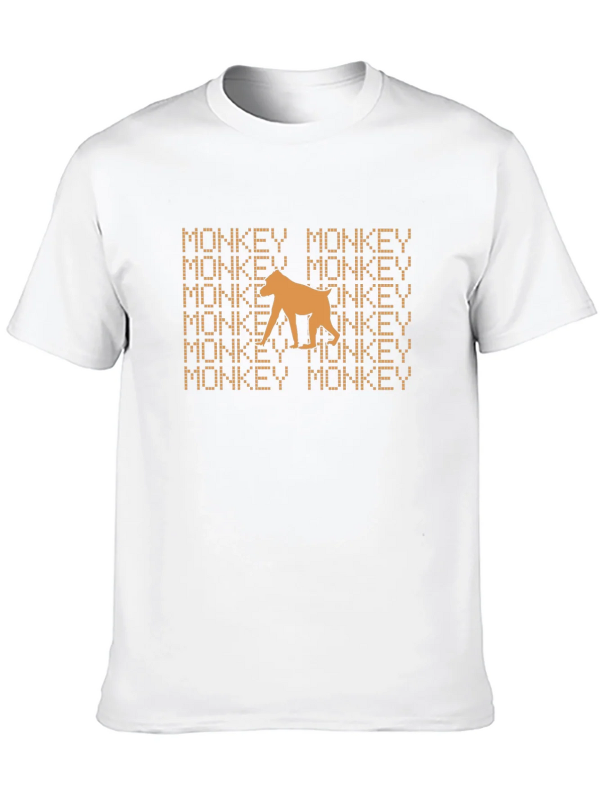 Monkey Graphic Tee - Black Cotton T-Shirt product image 12