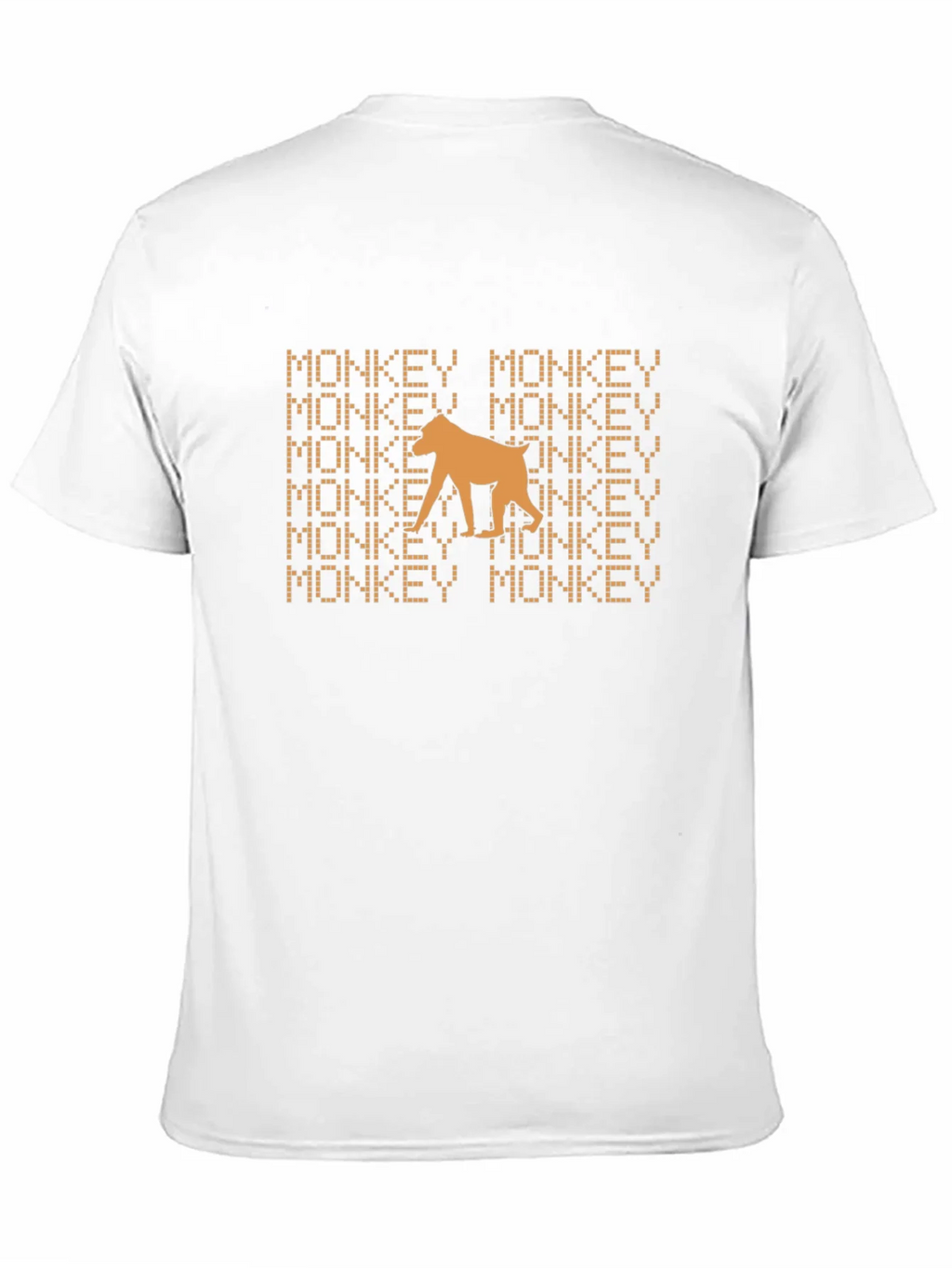 Monkey Graphic Tee - Black Cotton T-Shirt product image 2