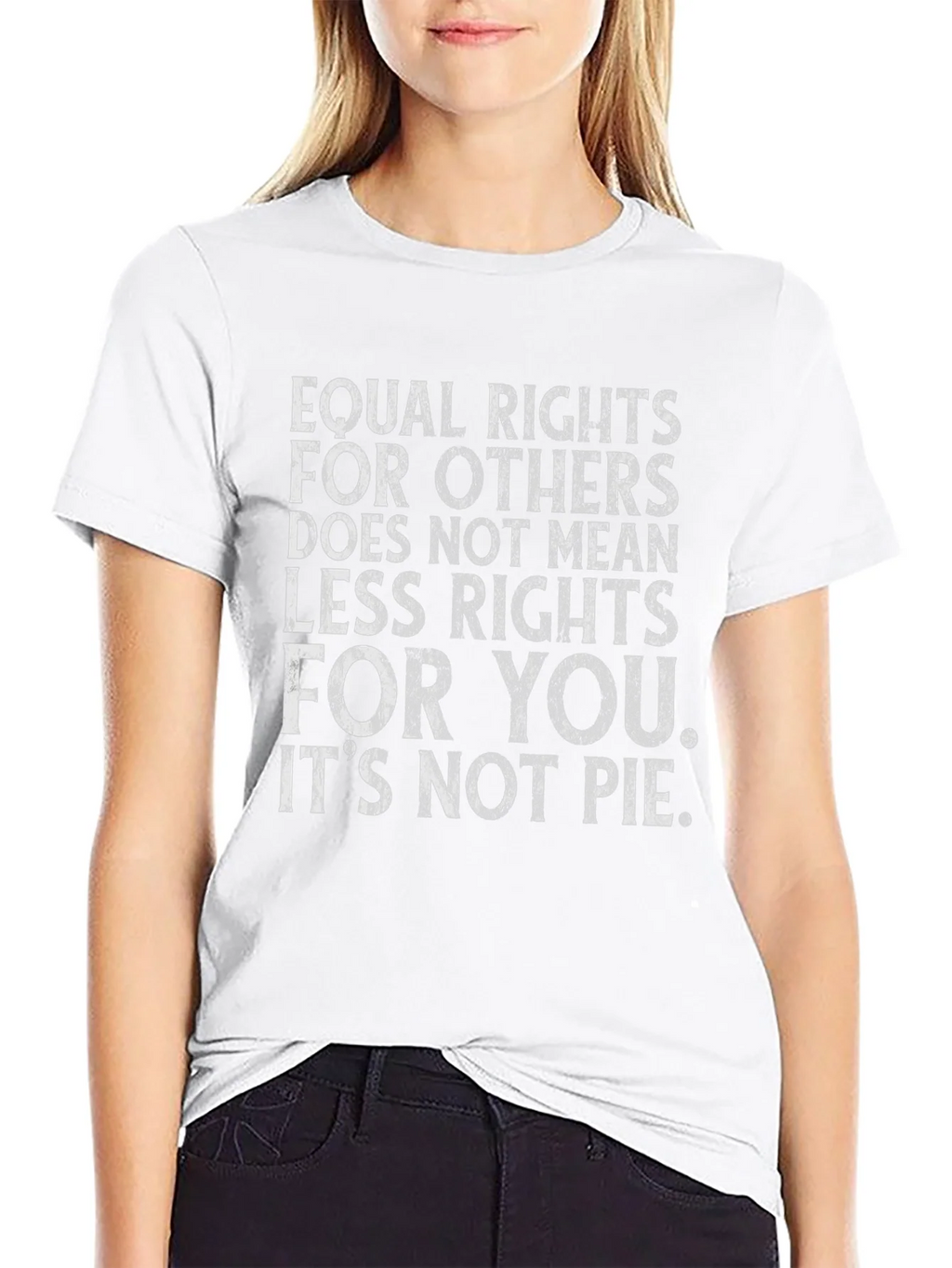 Equal Rights T-Shirt - Its Not Pie - Unisex product image 11