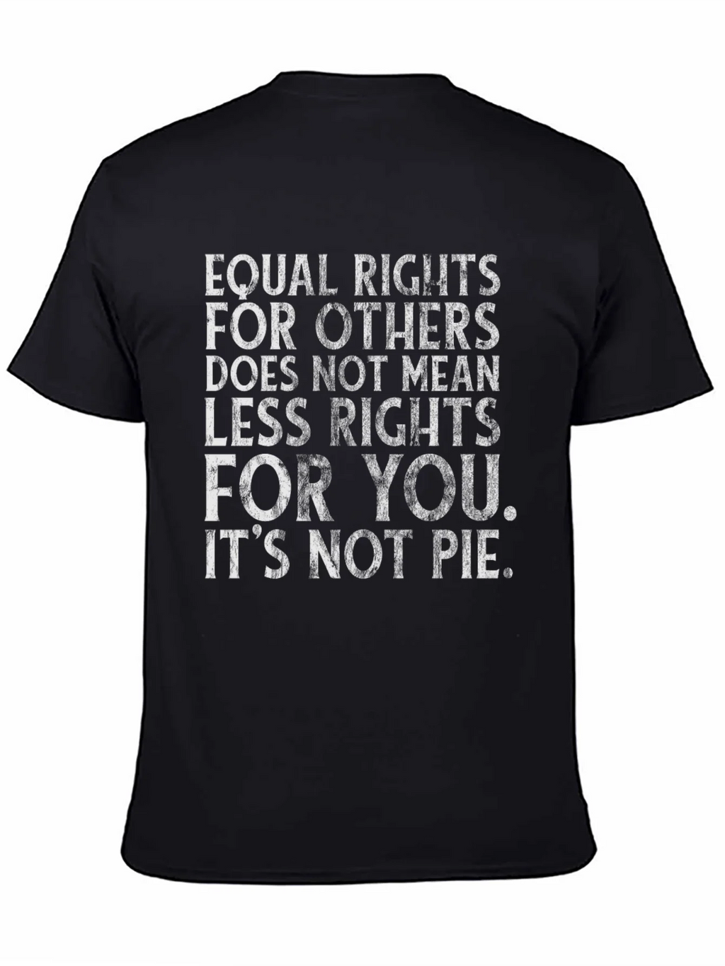 Equal Rights T-Shirt - Its Not Pie - Unisex product image 7