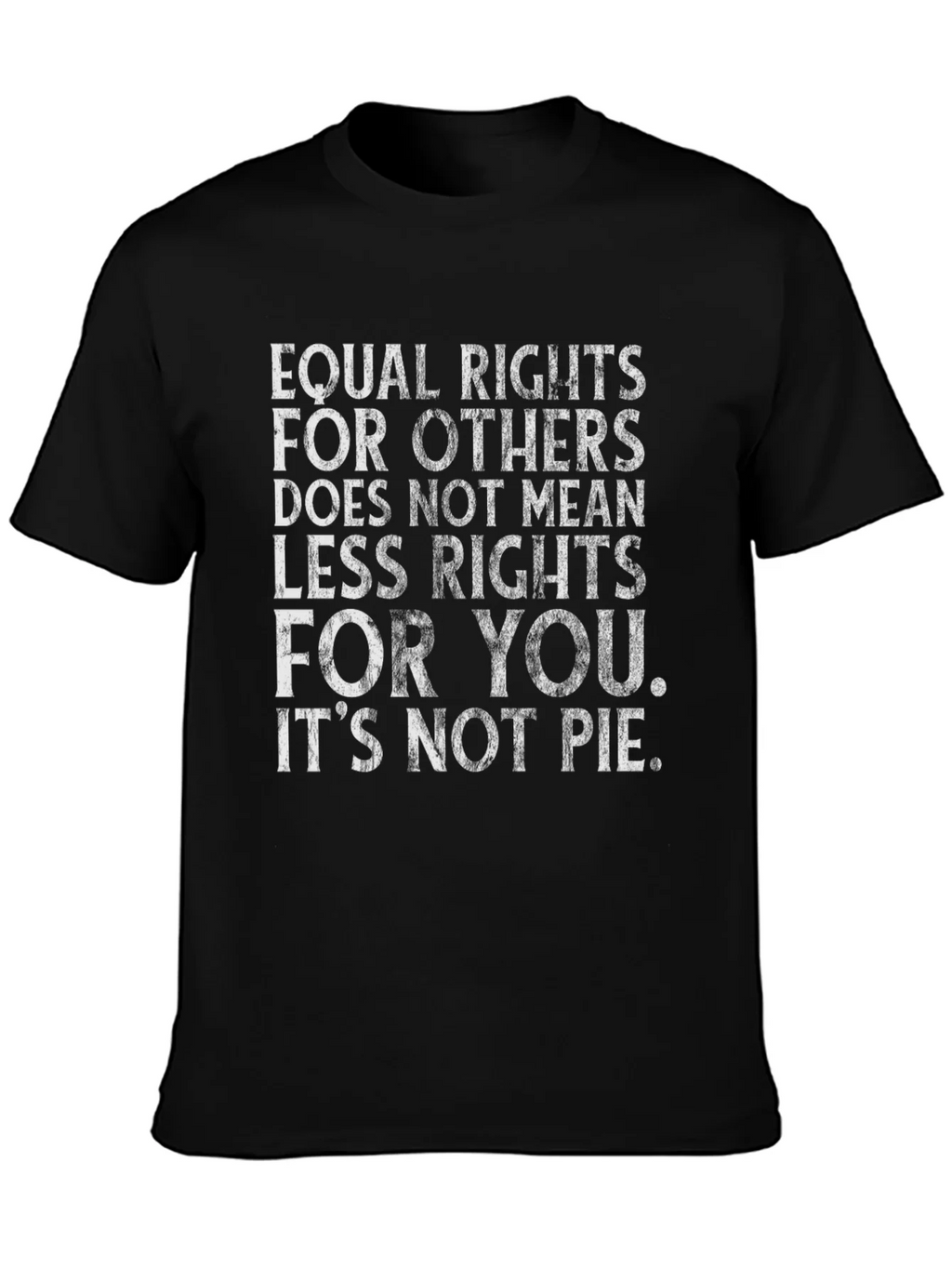 Equal Rights T-Shirt - Its Not Pie - Unisex product image 6