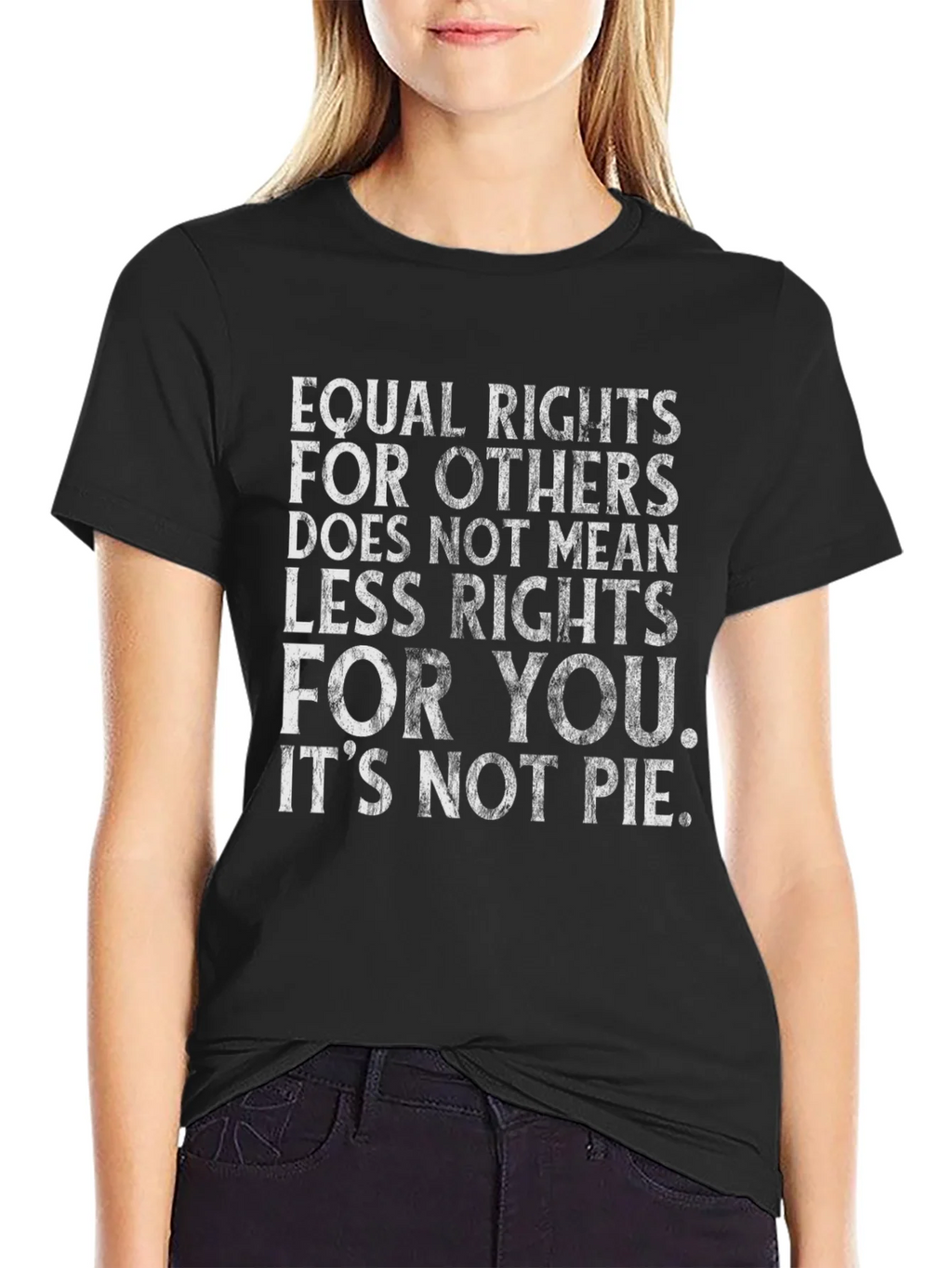 Equal Rights T-Shirt - Its Not Pie - Unisex product image 5