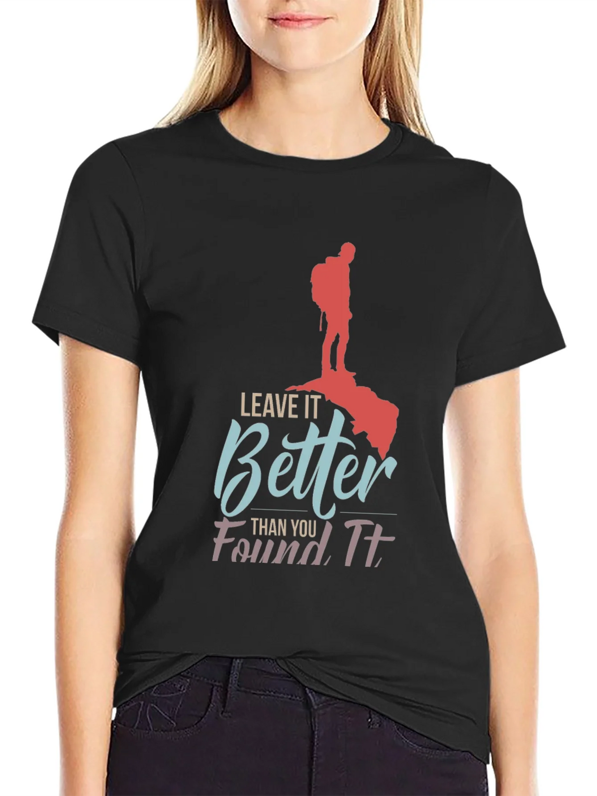 Leave It Better Found It Black T-Shirt product image 5