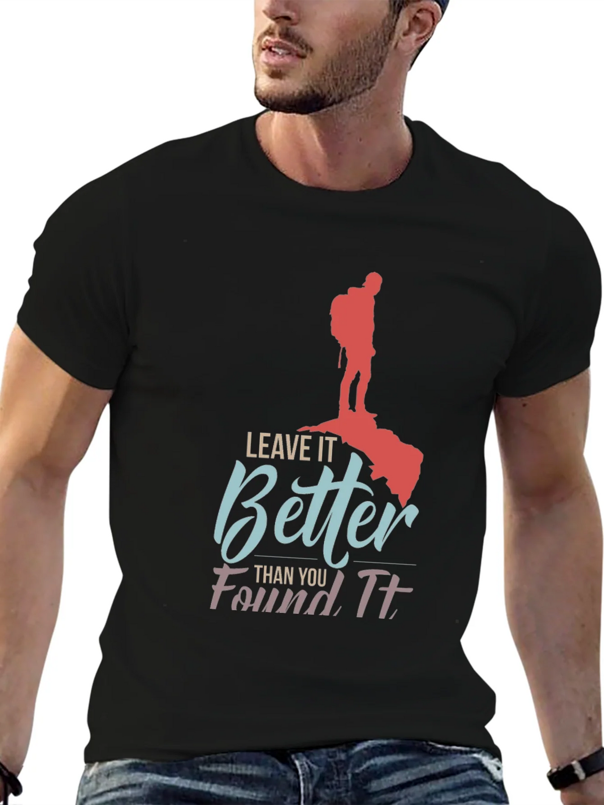 Leave It Better Found It Black T-Shirt product image 9