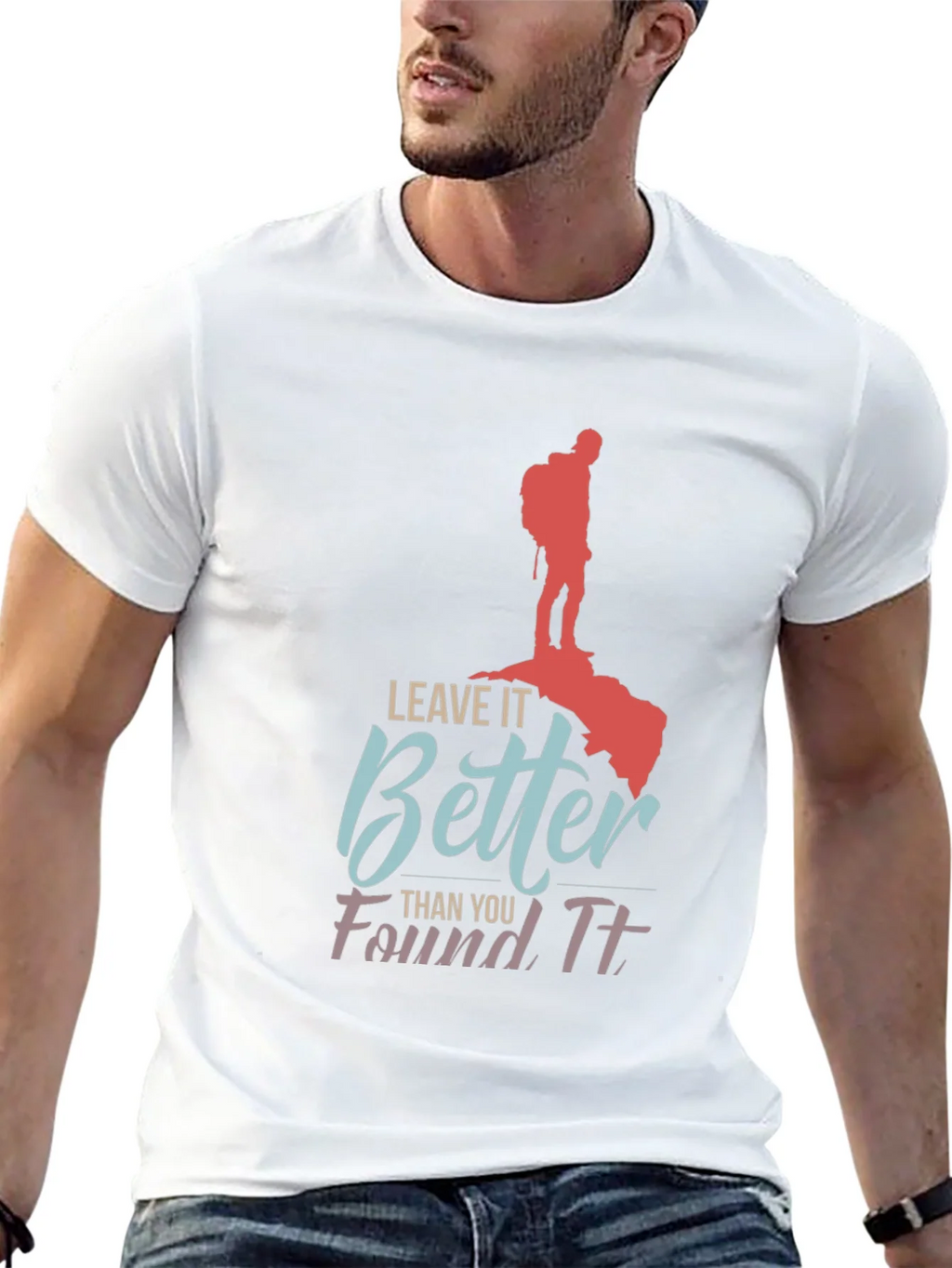 Leave It Better Found It Black T-Shirt product image 4
