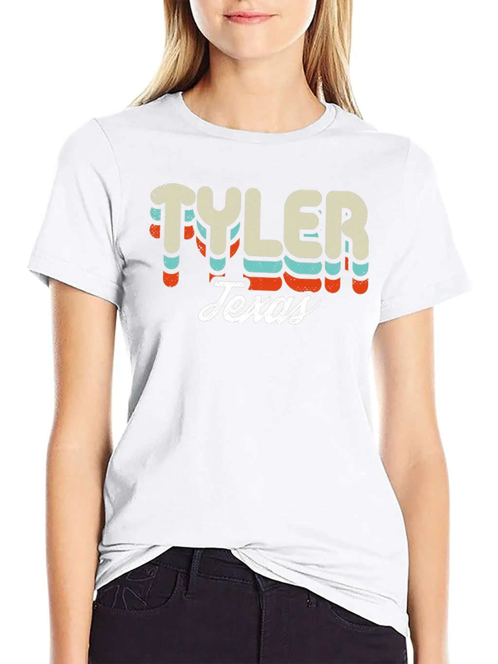 Retro Tyler Texas Graphic T-Shirt product image 11