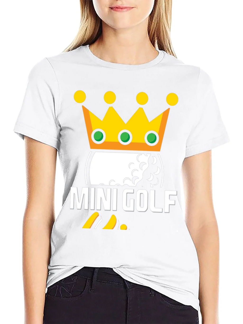 Mini Golf King T-Shirt | Novelty Golfing Tee product image 11