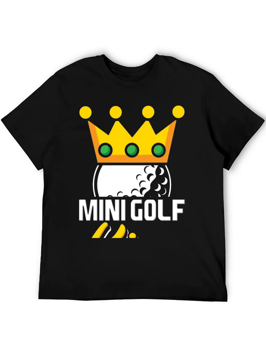Mini Golf King T-Shirt | Novelty Golfing Tee product image 8