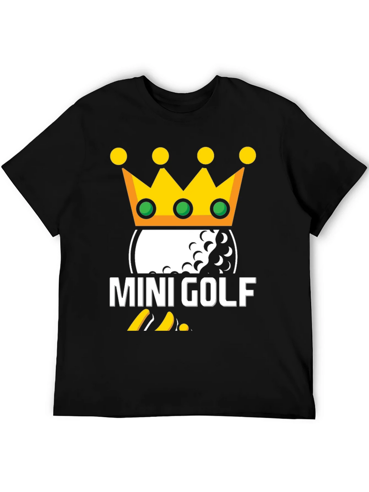Mini Golf King T-Shirt | Novelty Golfing Tee product image 8