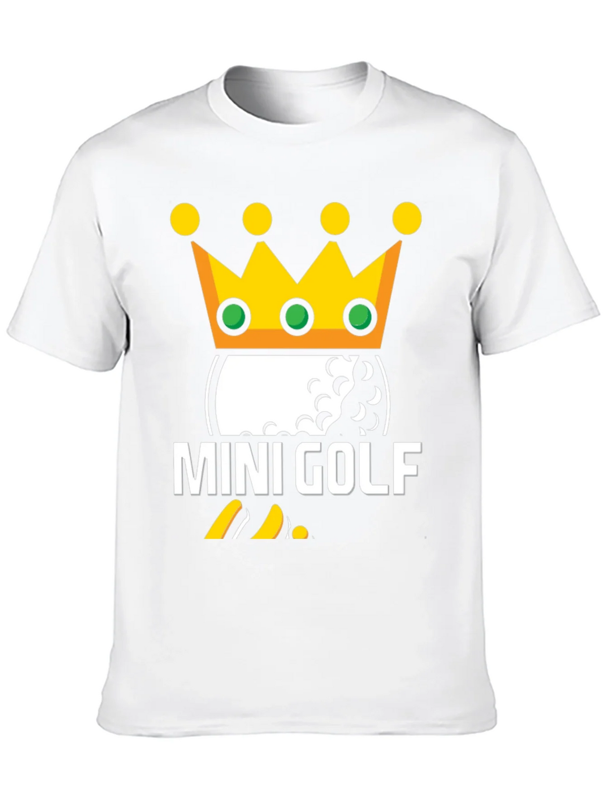 Mini Golf King T-Shirt | Novelty Golfing Tee product image 12
