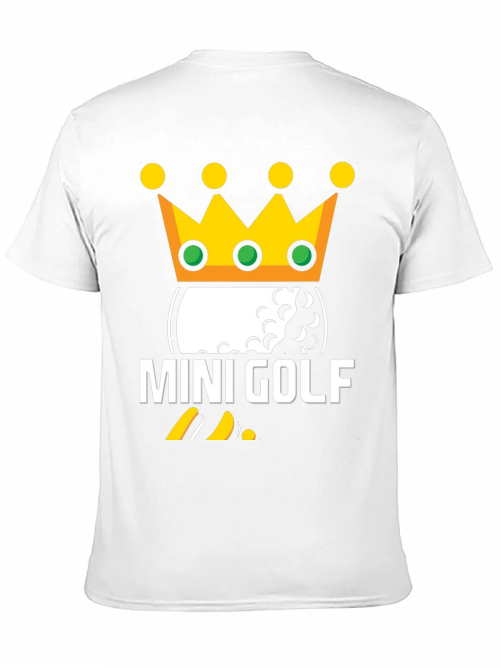 Mini Golf King T-Shirt | Novelty Golfing Tee product image 2