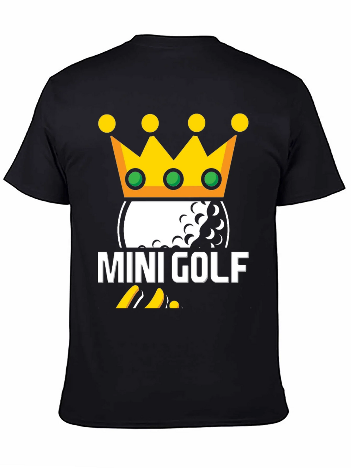 Mini Golf King T-Shirt | Novelty Golfing Tee product image 7