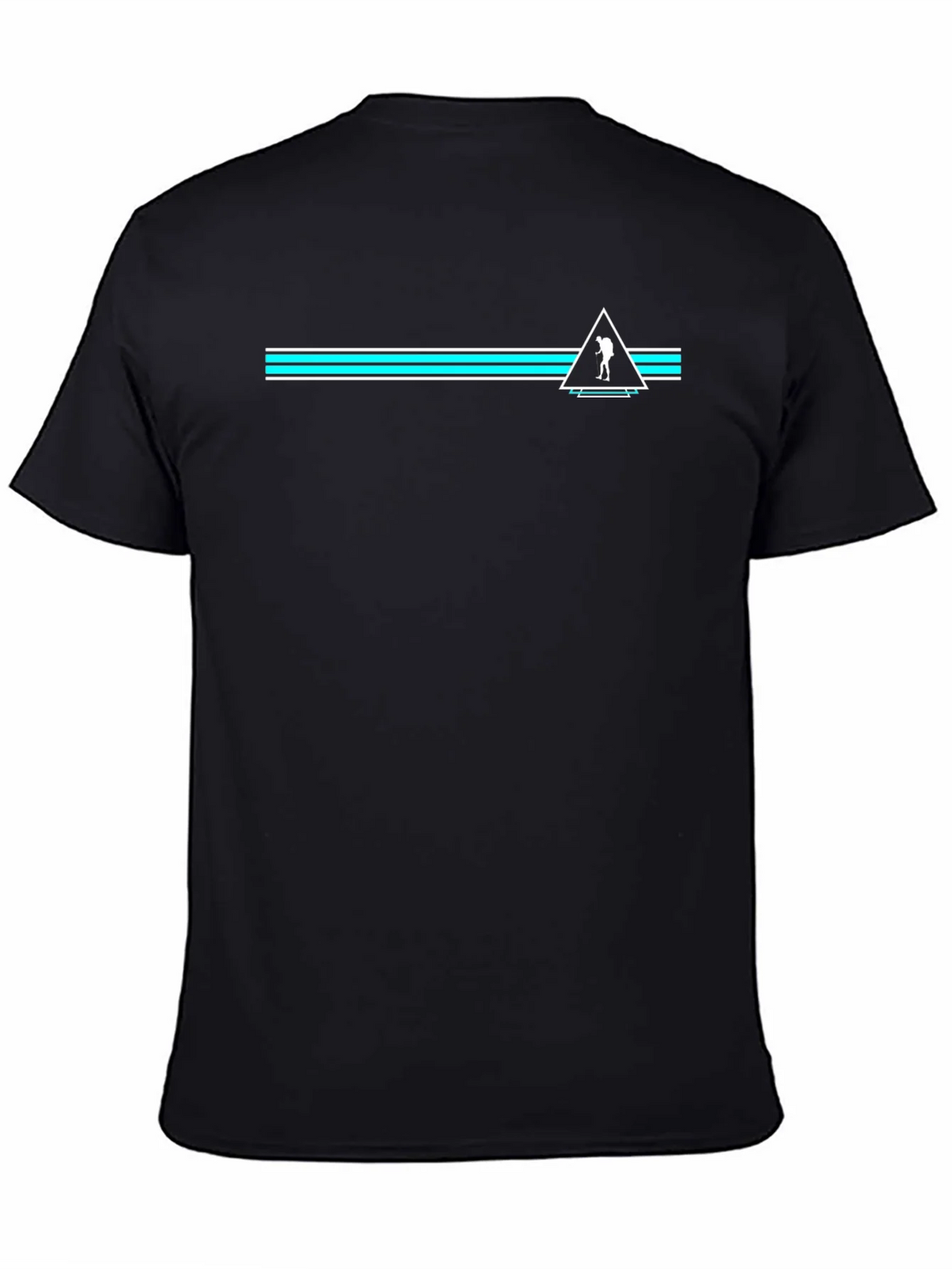 Mens Black Graphic Tee - Adventure Awaits product image 7
