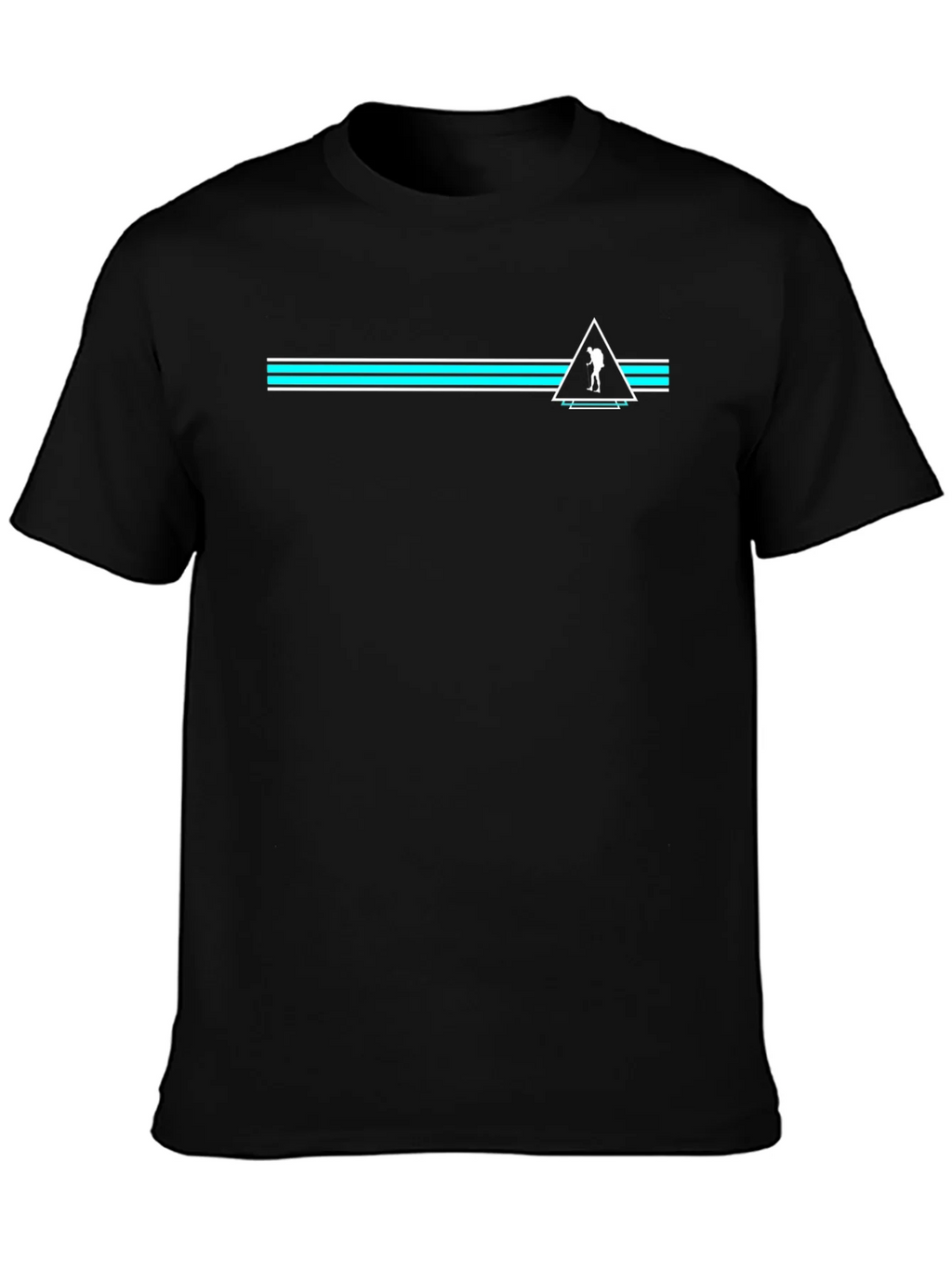 Mens Black Graphic Tee - Adventure Awaits product image 6