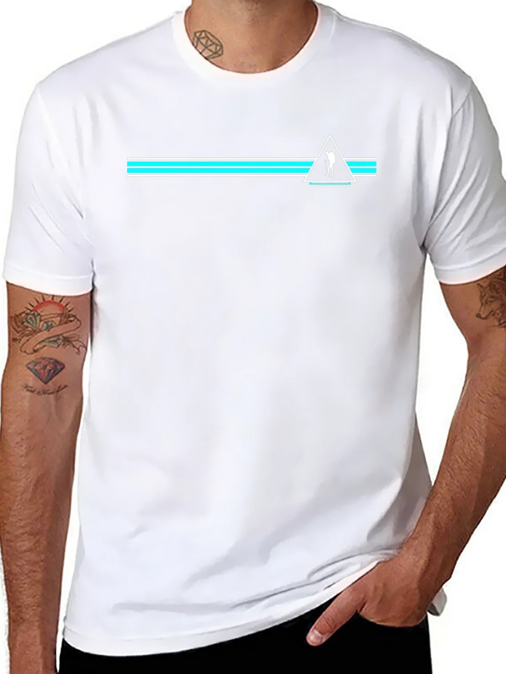 Mens Black Graphic Tee - Adventure Awaits product image 10