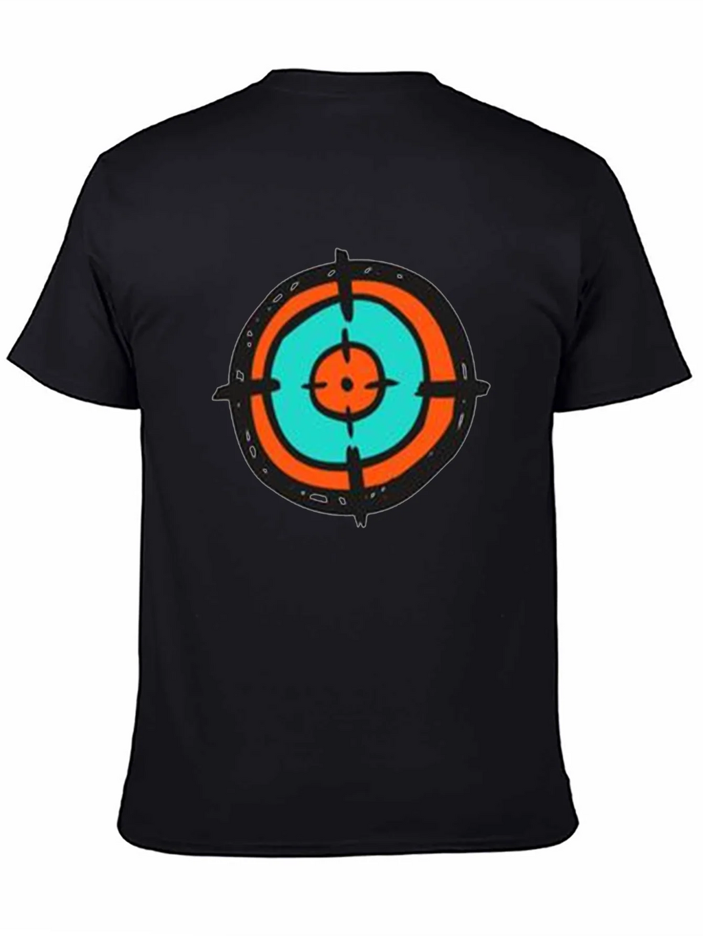 Target Tee - Abstract Graphic Print Crew Neck T-Shirt product image 7