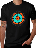 Target Tee - Abstract Graphic Print Crew Neck T-Shirt product image 1