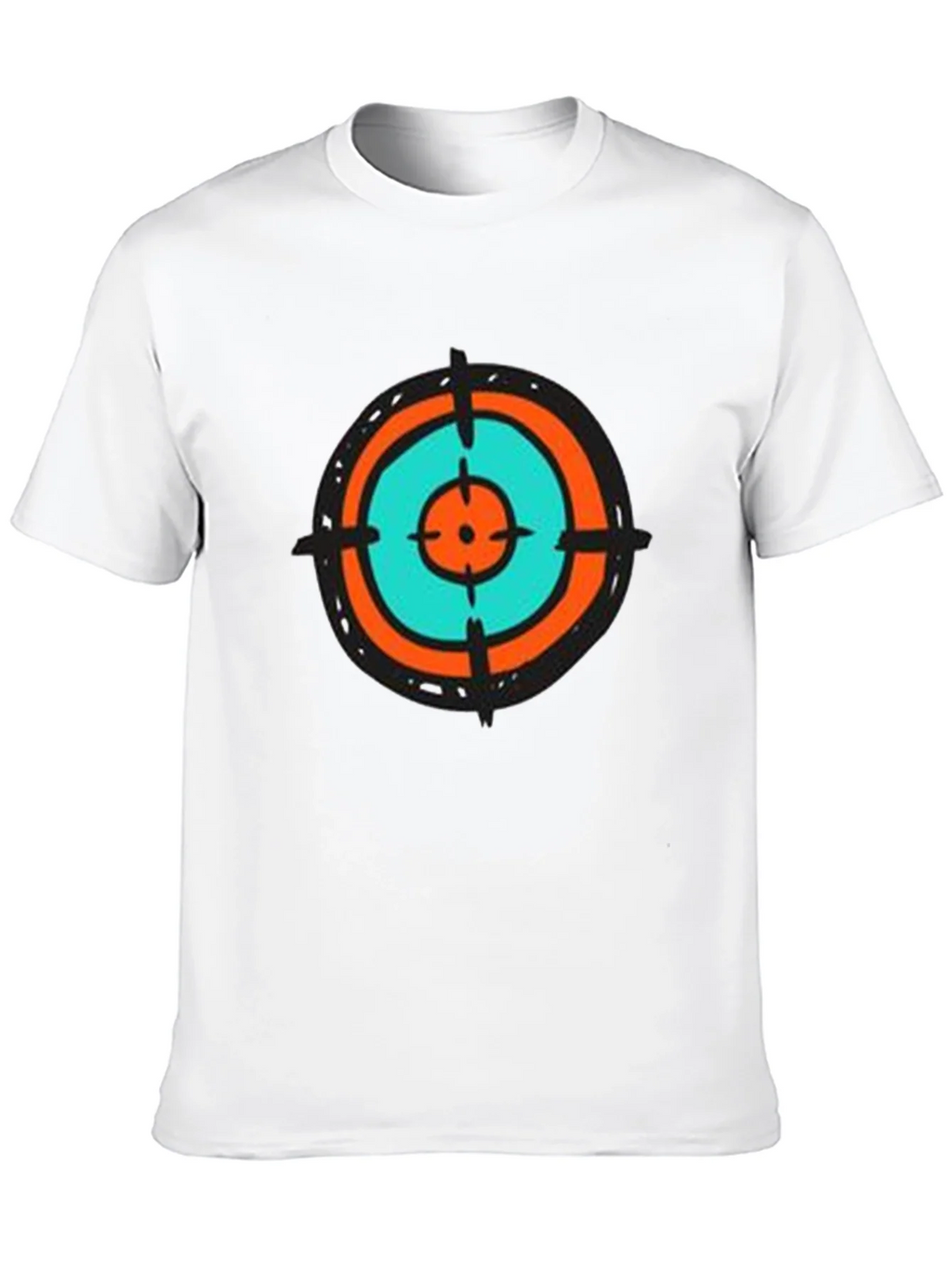Target Tee - Abstract Graphic Print Crew Neck T-Shirt product image 12