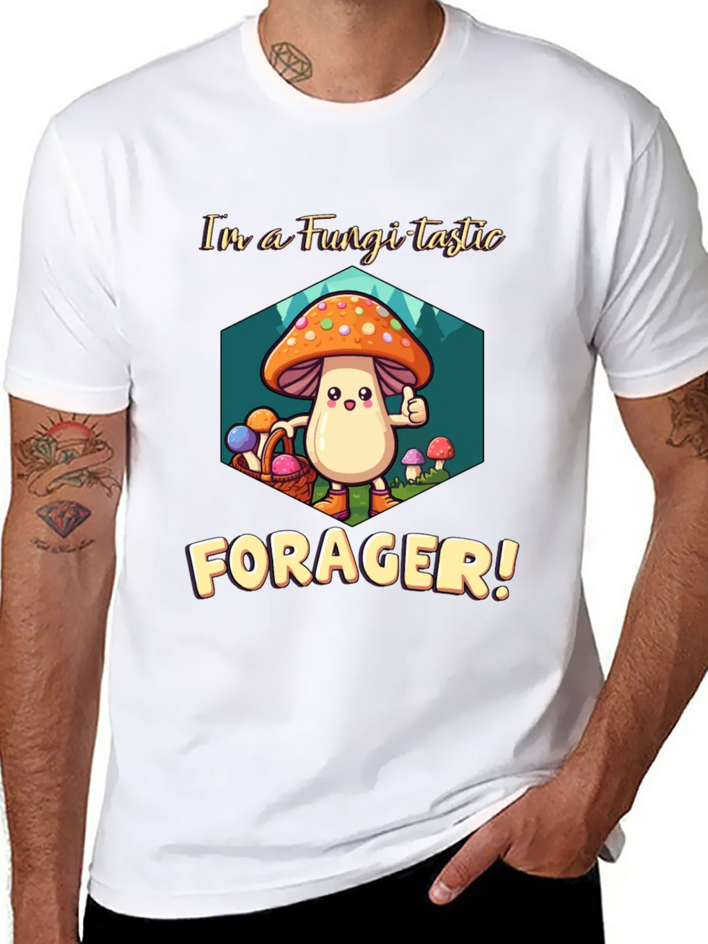 Fungi-tastic Forager T-Shirt product image 10