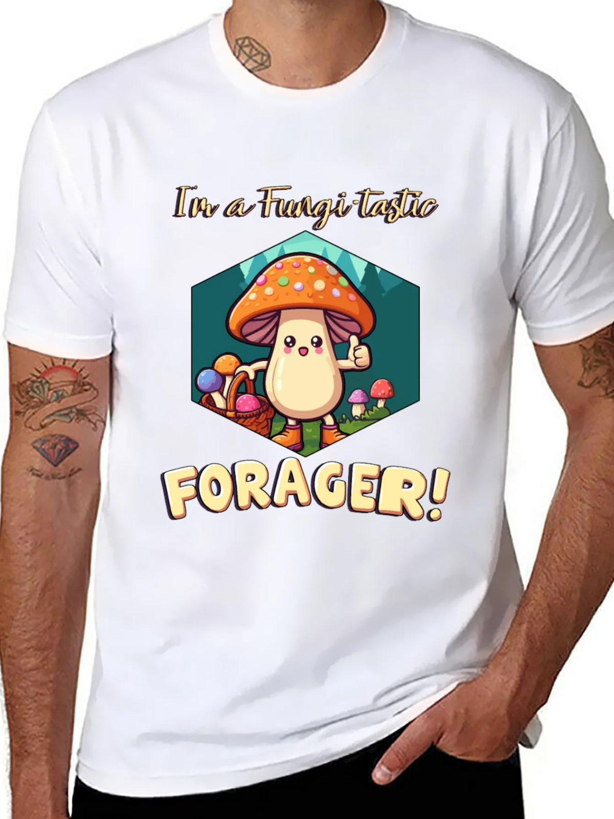 Fungi-tastic Forager T-Shirt product image 10