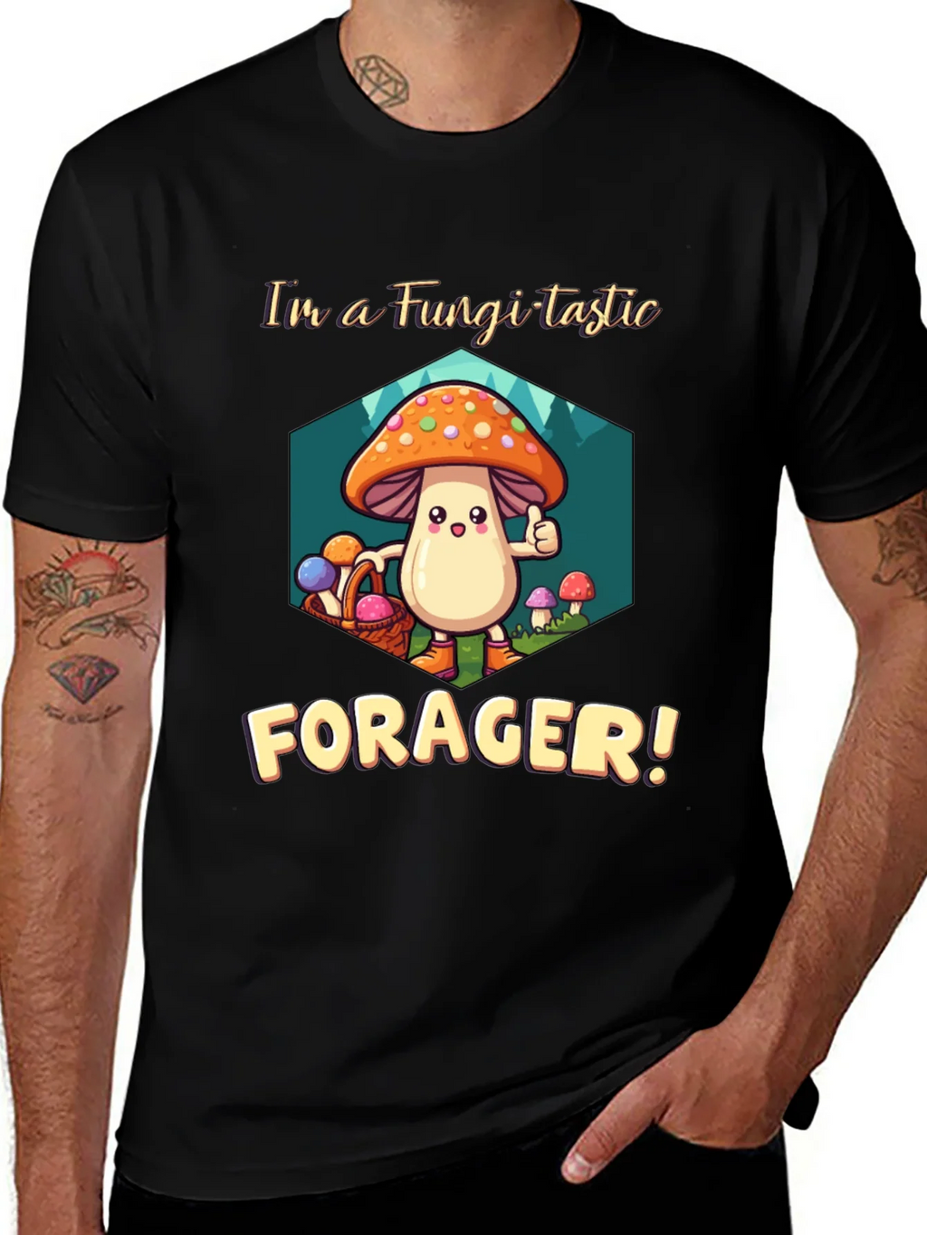 Fungi-tastic Forager T-Shirt product image 1