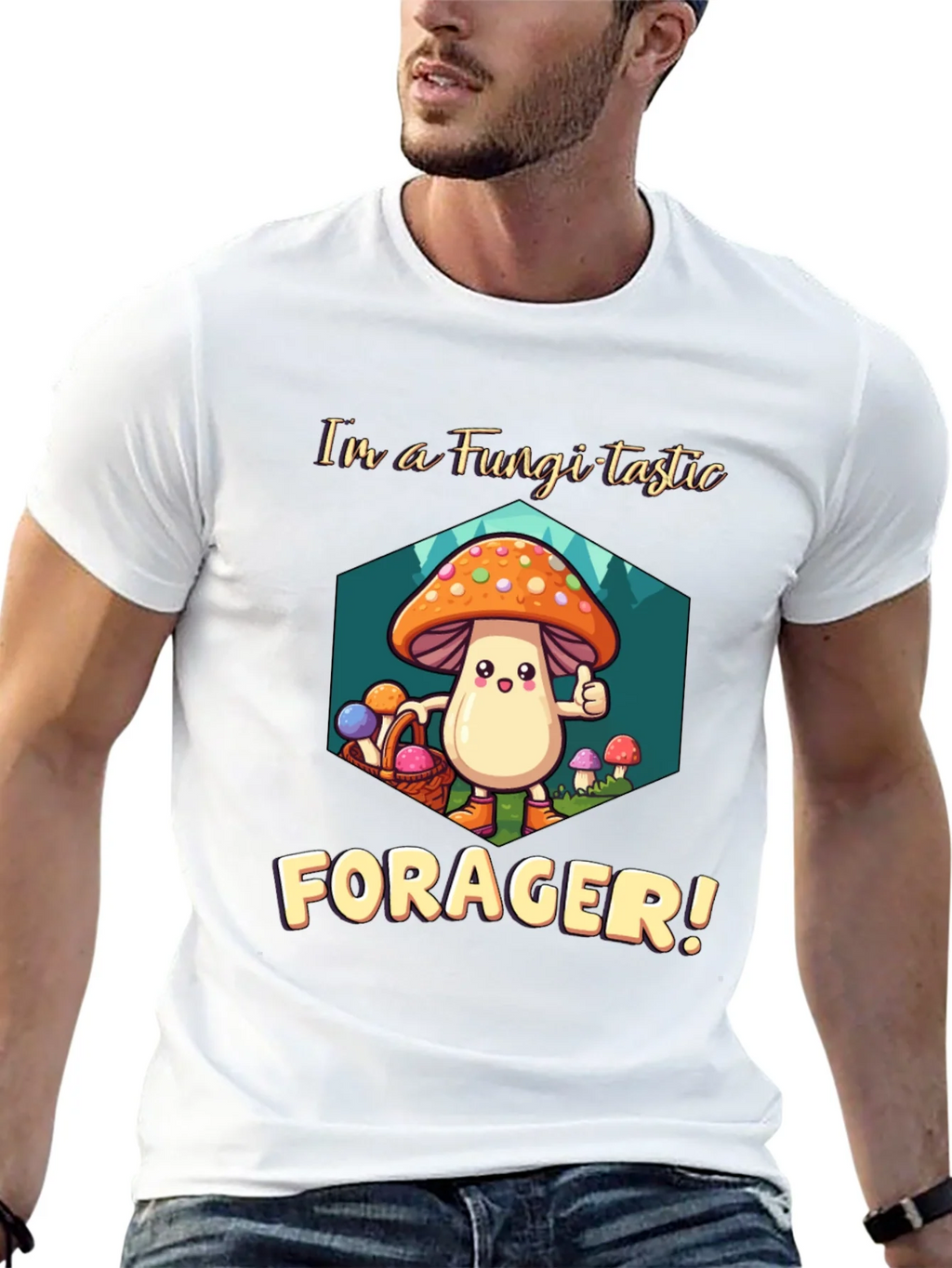 Fungi-tastic Forager T-Shirt product image 4