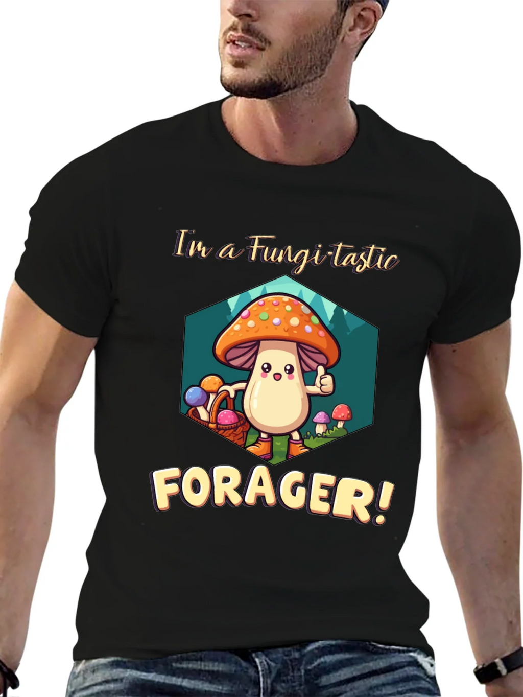 Fungi-tastic Forager T-Shirt product image 9